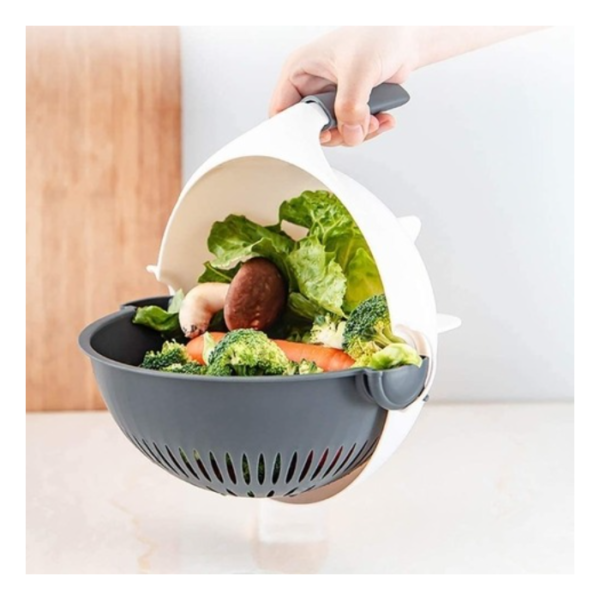 Mandolina Cortador Rallador De Verduras + Colador + Bowl