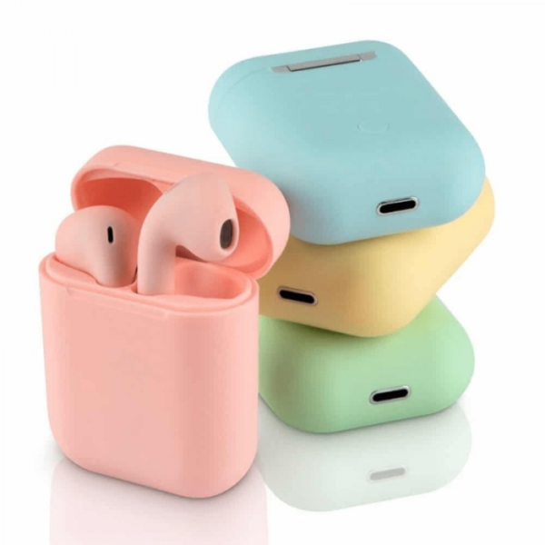 503724-1-c_-8-.png Auriculares Inalambricos In Ear Touch Bluetooth I12 (Celeste, Rosa, Verde, Amarillo)