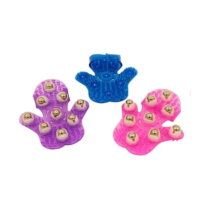 Manopla Masajeador De Mano Corpotral Bolillas De Acero 360