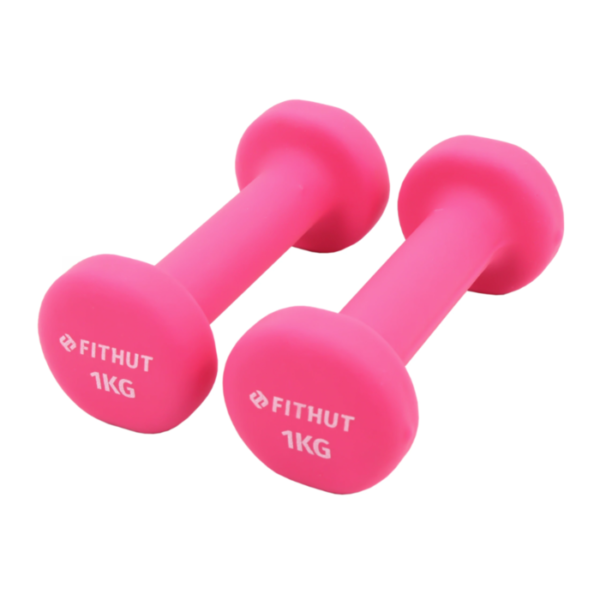 Mancuernas Pesas Recubiertas X 1 Kg Gimnasio Fitness X Unidad