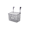 Canasto organizador para puerta cajon colgante metalico especiero (BLANCO O NEGRO)
