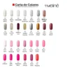 Set Esmaltes Semipermanente + Removedor + Limas Meline