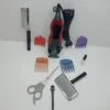 Kit Cortadora De Pelo Caninos + Accesorios Rojo (Algunos accesorios pueden variar)
