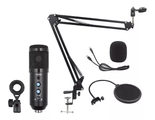 D_NQ_NP_626855-MLA54742322042_032023-O.webp Micrófono Noga MIC-ST700 condensador cardioide unidireccional negro
