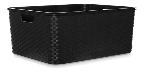 D_NQ_NP_640967-MLA51662186443_092022-O.webp Caja Cajon Organizador Símil Rattan Premium Pack X 6 Mediano