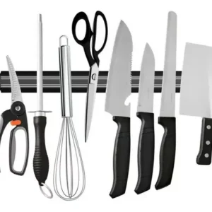 Barra Imantada Magnetica Para Cuchillos 50 Cm Iman De Colgar