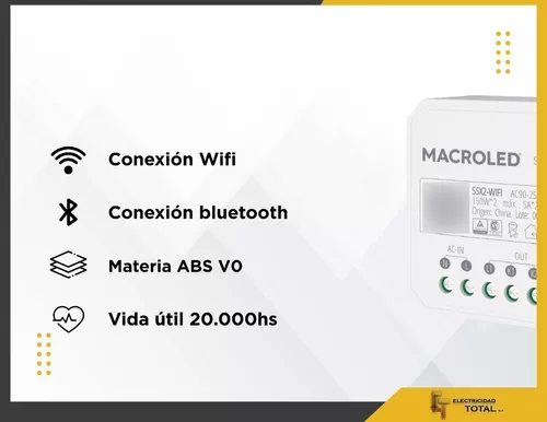 D_NQ_NP_652606-MLA53989735601_022023-O.webp Interruptor Wifi Inteligente Smart 5a X Canal Pared