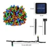 D_NQ_NP_655054-MLA48599684182_122021-O.webp Luces Multicolores Solar Navideña 200 Led 20m Exterior Hogar