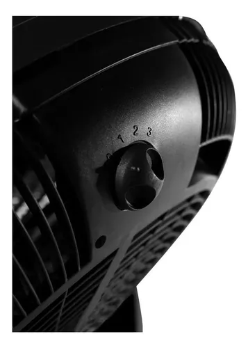 D_NQ_NP_678766-MLA42841134293_072020-O.webp Ventilador de piso Exahome Semi Industrial negro con 5 palas, 20" de diámetro 220 V