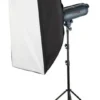 Kit Iluminador Led Luz Continua Visico 200w C/ Softbox Pie