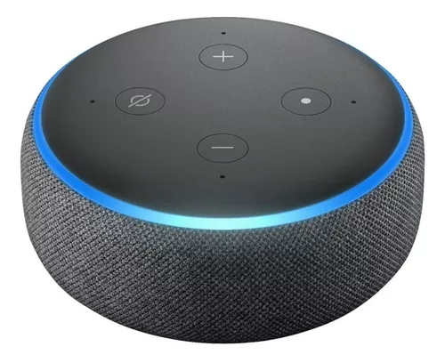 Amazon Echo Dot 3rd Gen con asistente virtual Alexa carbón 110V/240V (IMPORTADO EEUU)