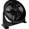 D_NQ_NP_709550-MLA42822264545_072020-O.webp Ventilador de piso Exahome Semi Industrial negro con 5 palas, 20" de diámetro 220 V