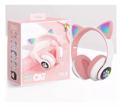 D_NQ_NP_711423-MLA51617392588_092022-O.webp Auriculares inalámbricos CAT STN-28 rosa
