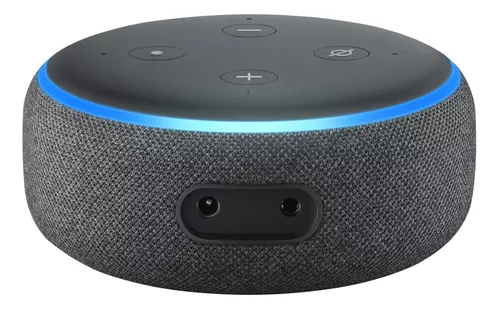 Amazon Echo Dot 3rd Gen con asistente virtual Alexa carbón 110V/240V (IMPORTADO EEUU)