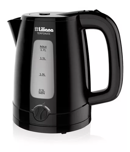 D_NQ_NP_737702-MLA40088738103_122019-O.webp Pava eléctrica Liliana AP975 Tempomate negra 220V - 240V 1.7L