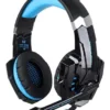 Auriculares gamer Kotion Each G9000 black y blue