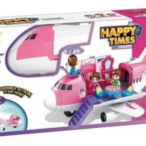 D_NQ_NP_739136-MLA52385821797_112022-O.webp Set Avión Garage + Muñecos + Accesorios Con Sonido Nenas