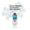 Electroestimulador 6 Electrodos Parche Musculacion Abdominal