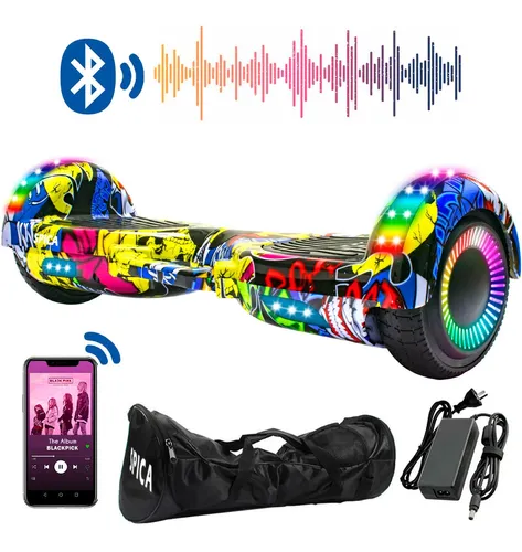 D_NQ_NP_759547-MLA46981419394_082021-O.webp Patineta Scooter Electrica Hoverboard Luz Rgb Bt (Ultimas Unidades)