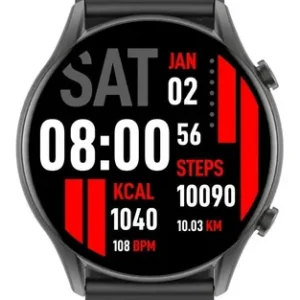 D_NQ_NP_768729-MLA51554378807_092022-O.webp Smartwatch Kieslect Kr 1.32" caja negra, malla negra y bisel negro
