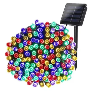 D_NQ_NP_772313-MLA48599629631_122021-O.webp Luces Multicolores Solar Navideña 200 Led 20m Exterior Hogar