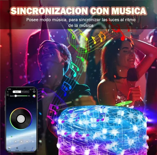 D_NQ_NP_774462-MLA48601664825_122021-O.webp Luz Led Guirnalda Alambre Multicolor App Bluetooth Usb 10m