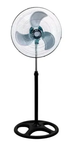 D_NQ_NP_779636-MLA44172473128_112020-O.webp Ventilador 3 en 1 Kanji KJH-FH1209 negro con 3 palas de metal, 18" de diámetro 220 V