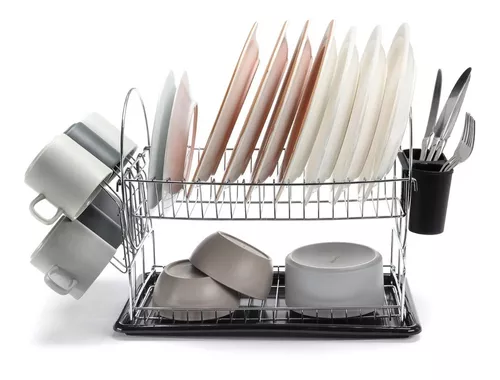 D_NQ_NP_804882-MLA52597209871_112022-O.webp Escurridor De Platos Seca Platos Inoxidable Secador Bandeja