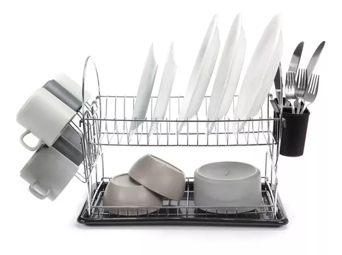 D_NQ_NP_811605-MLA52597272486_112022-O.webp Escurridor De Platos Seca Platos Inoxidable Secador Bandeja