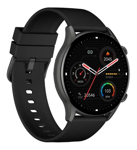 D_NQ_NP_821525-MLA51554429702_092022-O.webp Smartwatch Kieslect Kr 1.32" caja negra, malla negra y bisel negro