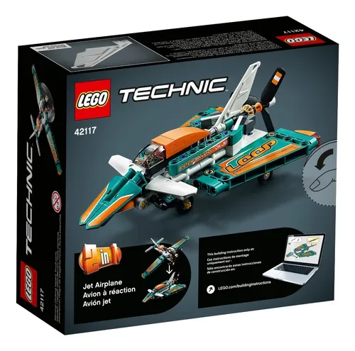 D_NQ_NP_825744-MLA48849162717_012022-O.webp Bloques para armar Lego Technic Race plane 154 piezas en caja