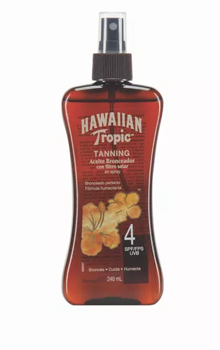 D_NQ_NP_828533-MLA43430332440_092020-O.webp Protector solar Hawaiian Tropic Tanning FPS 4 Oil en aceite de 240 mL