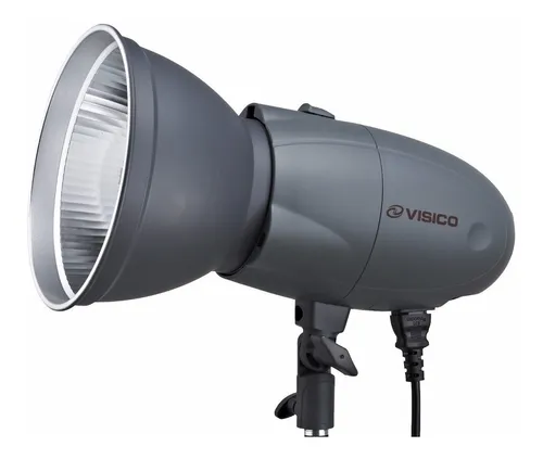 Flash Estudio Visico 200 W C/ Reflector Receptor Incorporado