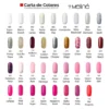 Set Esmaltes Semipermanente + Removedor + Limas Meline