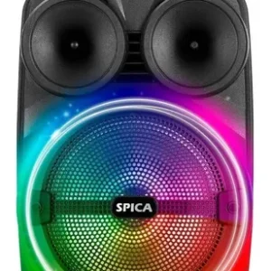 D_NQ_NP_841505-MLA52221291758_102022-O.webp Parlante Spica SP-4408 portátil con bluetooth negro 220V