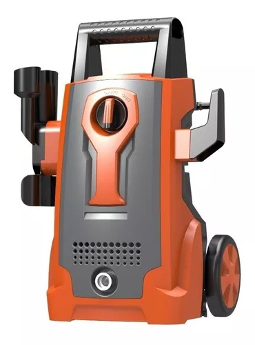 D_NQ_NP_862509-MLA47147789920_082021-O.webp Hidrolavadora eléctrica Silverfox SMJPHI117 naranja y negra de 1400W con 105bar de presión máxima 220V - 50Hz