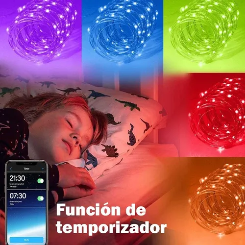 D_NQ_NP_869612-MLA48601632911_122021-O.webp Luz Led Guirnalda Alambre Multicolor App Bluetooth Usb 10m