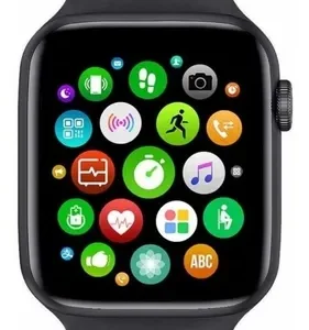 Smartwatch Microwear Series 6 + Plus 1.75" caja 40mm black, malla black