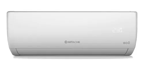Aire acondicionado Hitachi Eco split frío/calor 2752 frigorías blanco 220V