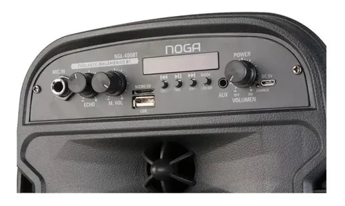 D_NQ_NP_896282-MLA45227878791_032021-O.webp Parlante Noga One Light con bluetooth negro