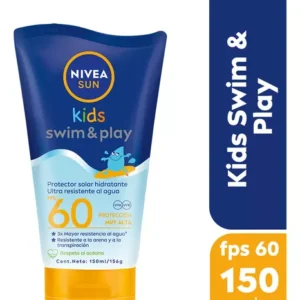 D_NQ_NP_921045-MLU69482633084_052023-O.webp Protector Solar Nivea Sun Kids Swim & Play Fps 60 - 150ml (Hasta agotar stock)
