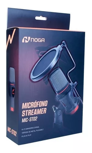 D_NQ_NP_923477-MLA47233162587_082021-O.webp Microfono Pc Gamer Streaming Juegos Youtube Noga Mic-st02