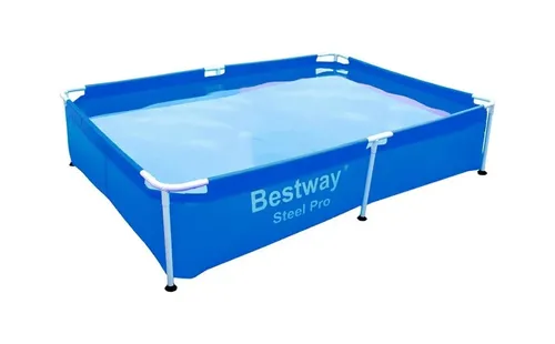 D_NQ_NP_923578-MLA48551651713_122021-O.webp Pileta estructural rectangular Bestway con capacidad de 1000 litros de 190cm de largo x 130cm de ancho azul
