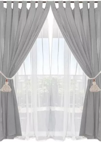 D_NQ_NP_949073-MLA48496836521_122021-O.webp Cortina De Ambiente 2 Paños De 150x210 Tela Madrás Colores