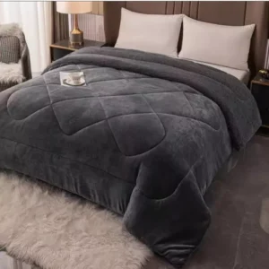 D_NQ_NP_967681-MLA54518465232_032023-O.webp Edredon Acolchado Flannel Con Corderito King Size Grueso