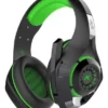 Auriculares gamer Nisuta NSAUG300 negro y verde