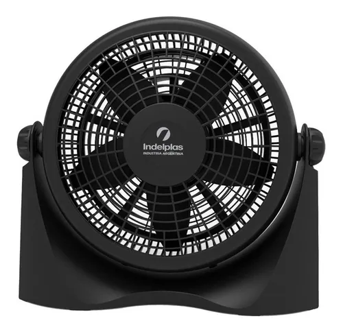 D_NQ_NP_996432-MLA43196887029_082020-O.webp Ventilador de pared y de piso negro con 5 palas de plástico, 12" de diámetro 220 V
