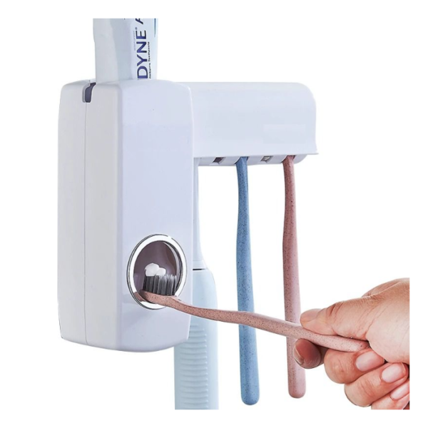 dien_-3-.png Dispenser Pasta Dental Porta Cepillo 2 En 1 Soporte Dientes