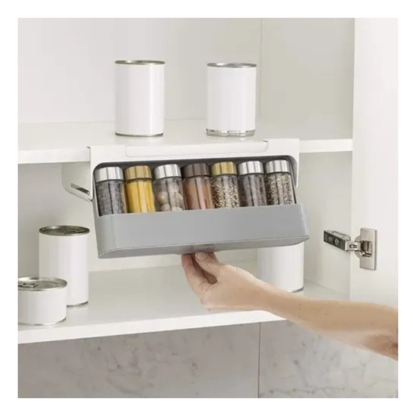 Especiero Colgante Organizador Giratorio Frascos Condimentos