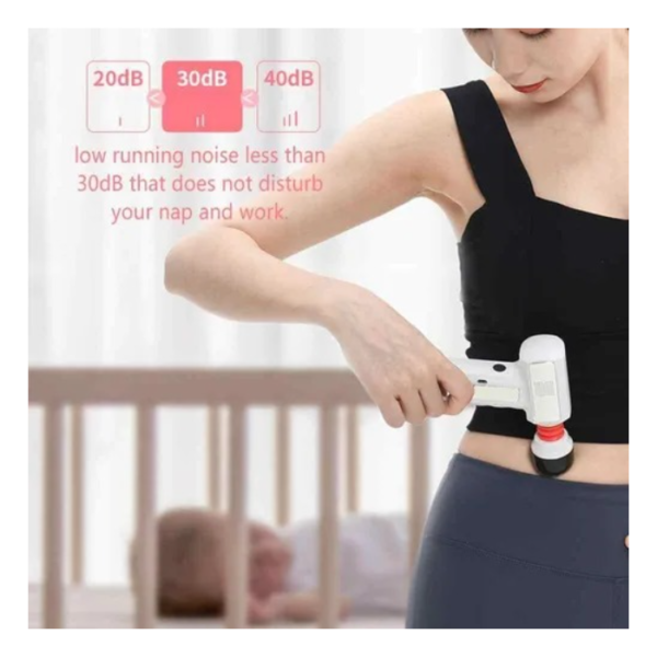 Pistola Masajeadora Muscular Rehabilitación Profesional 2vel